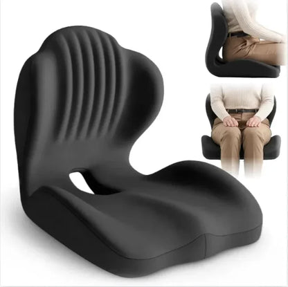 Coussin ergonomique pour le coccyx en mousse à mémoire de forme, soulagement de la douleur sciatique, correction de la posture, pour la maison, le bureau, la voiture, le fauteuil roulant