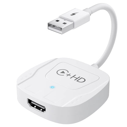 Adaptateur sans fil Carplay avec Youtube/Netflix/Tiktok, Dongle USB Carplay sans fil pour Carplay filaire en usine vers sans fil