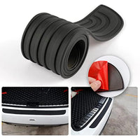 Plaque de Protection arrière universelle pour coffre, garniture de Protection de pare-chocs, Protection anti-rayures, caoutchouc anti-rayures, accessoires de voiture