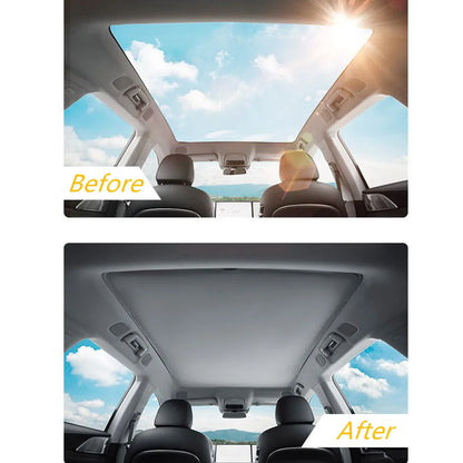 Pour Xpeng G6 2024 2025 2026 clip de voiture pare-soleil toit en verre parasol avant arrière toit ouvrant lucarne pare-soleil rideau accessoires