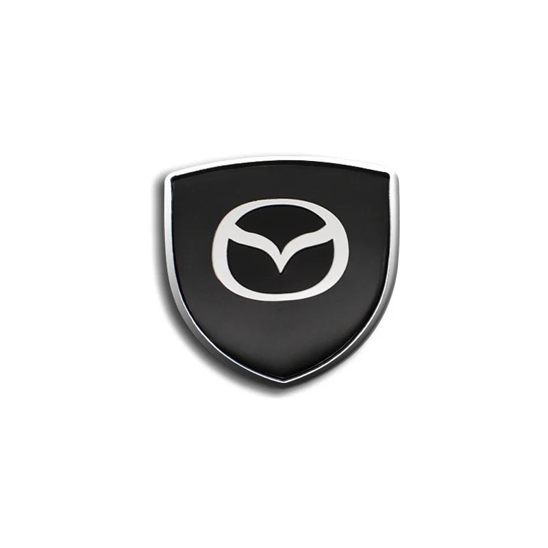 Autocollant de décoration de coffre de carrosserie de style voiture, emblème en métal 3D, Mazda CX5, MX, CX30, Angksela, Atez, MPE, CX3, 2017, Atenza 4, 1 ensemble, 2 ensembles