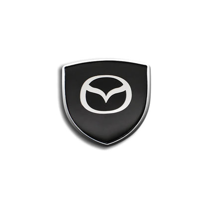 Autocollant de décoration de coffre de carrosserie de style voiture, emblème en métal 3D, Mazda CX5, MX, CX30, Angksela, Atez, MPE, CX3, 2017, Atenza 4, 1 ensemble, 2 ensembles