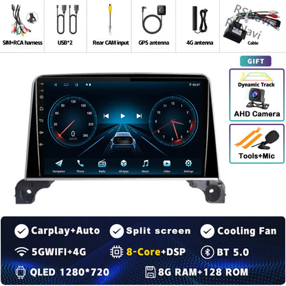 Autoradio Android 15 Carplay pour Peugeot 5008 4008 3008 2017 2018 2019 2020 lecteur vidéo multimédia Navigation GPS stéréo DVD BT