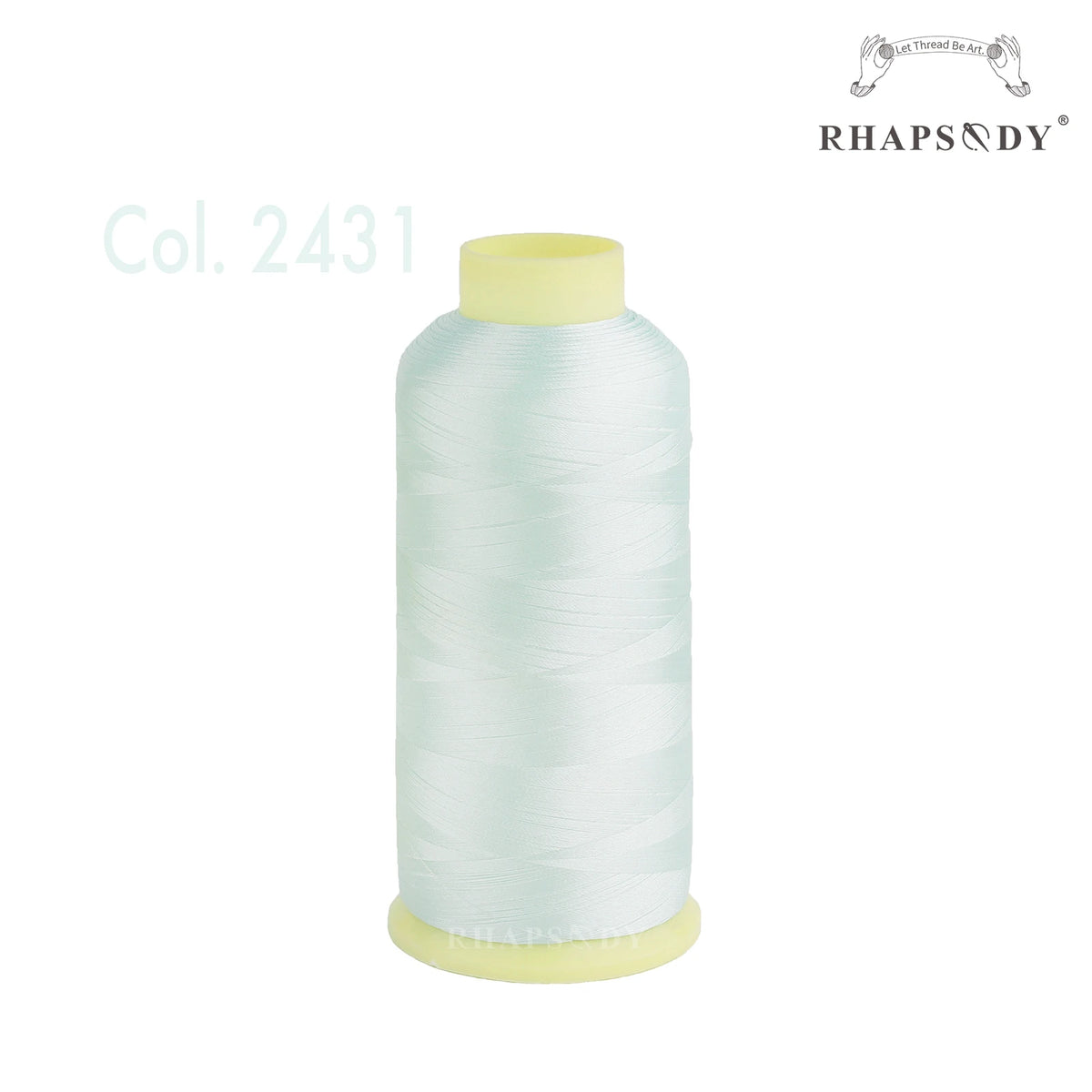 Bal apsody-Fil à broder en polyester, 5000m, 40WT, 120 tches, 200, pour machine à broder Brother Singer Janome Babylock, couture à domicile