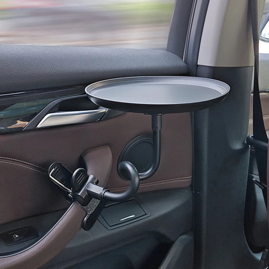 Plateaux de voiture à clipser, plateau alimentaire réglable, Table alimentaire Portable, Table à manger pivotante pour berlines, véhicules suv