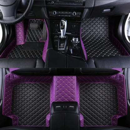 Tapis de sol de voiture en cuir pour BYD Yangwang U8 2023 2024 2025 2026, ensemble complet imperméable pour tous les temps
