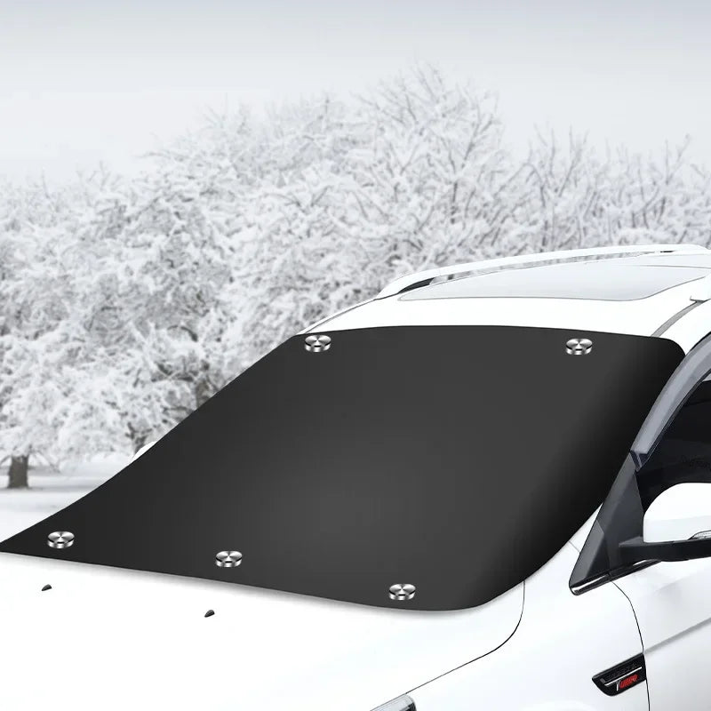 Bouclier de neige magnétique pour voiture, protection solaire épaisse contre le gel et la protection solaire pour voiture