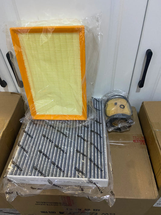 Filtre à air, filtre d'habitacle et kit de filtre à huile pour Lynk & Co 01 02 03 PHEV 1.5T enfichable hybride électrique enfichable