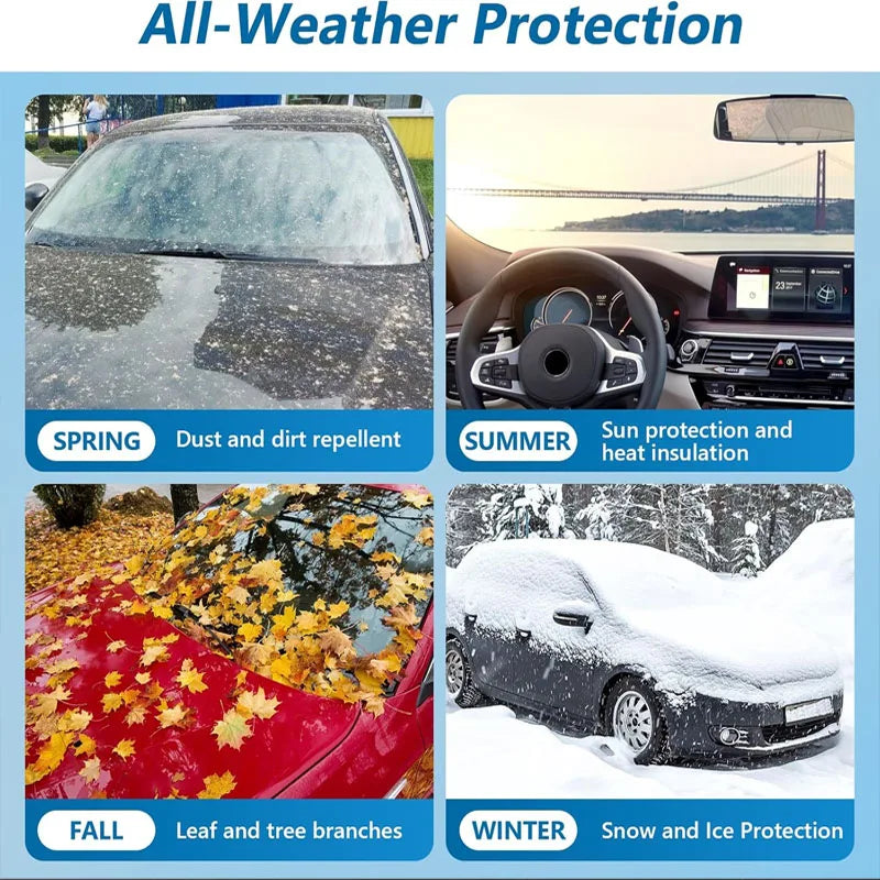 Bâches de voiture 6 en 1 pour BYD Yangwang U8, imperméable, anti-poussière, UV, anti-neige, résistant aux rayures
