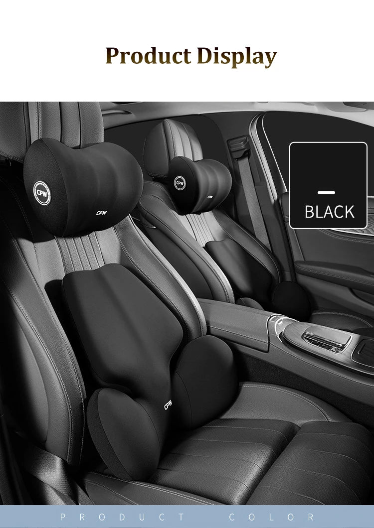 Coussin de dossier électrique pour siège de voiture, massage, sauna, soutien lombaire, vibration de la taille, oreiller cervical, accessoires intérieurs