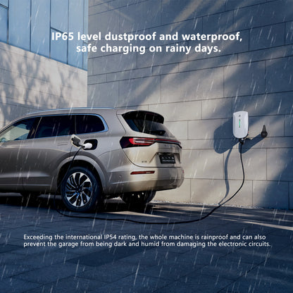 GWUYU Wallbox EV chargeur Type2 32A 7KW 16A 11KW 32A 22KW Station de recharge de véhicule électrique triphasé 5m câble prise en charge du contrôle par application