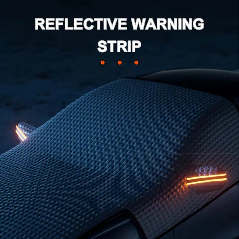 SEAMETAL pare-brise de voiture couverture de neige hiver extérieur fenêtre de voiture bouclier de neige Anti glace/neige/gel pare-brise couverture de protection étendue