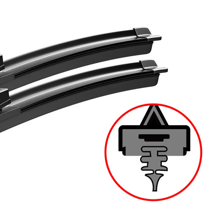Les essuie-glaces de voiture conviennent aux accessoires de fenêtre de pare-brise de voiture Renault Trafic 2001-2023 2002 2008 2010 2015 2019 2020