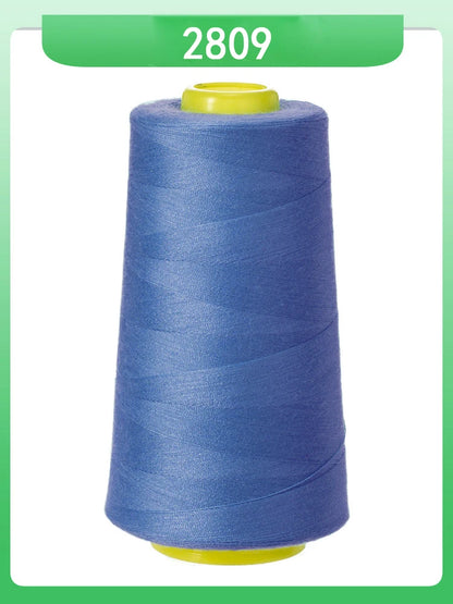 Fil à coudre ultra-fin 602-fil en polyester semblable à la soie à grande vitesse 60s/2 5000m, pour machine à broder et travaux d'aiguille délicats