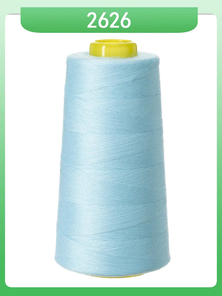 Fil à coudre ultra-fin 602-fil en polyester semblable à la soie à grande vitesse 60s/2 5000m, pour machine à broder et travaux d'aiguille délicats