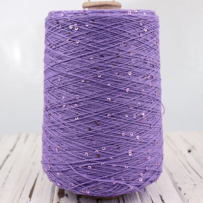   Блэк – fil de coton à paillettes, 100g, 800M, 3mm, décoration tricotée, crochet à la main, tricot jaune