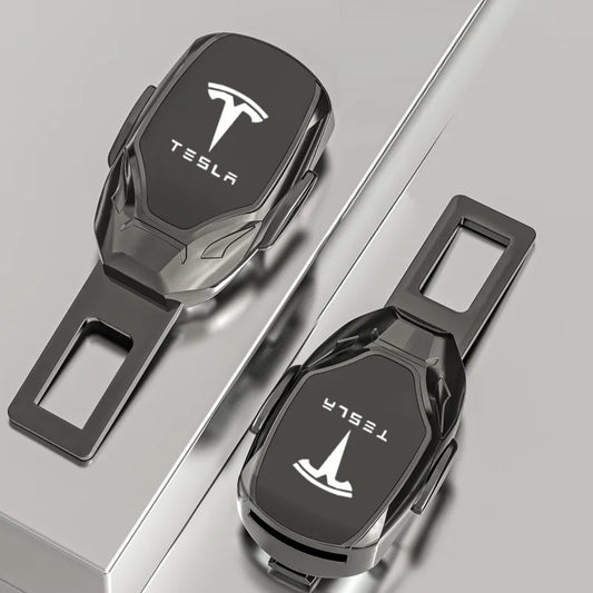 Extension de ceinture de sécurité de voiture, fixation en alliage, sangle de sécurité, extension de boucle pour Tesla modèle 3 modèle S modèle X modèle Y Cybertruck Roadster