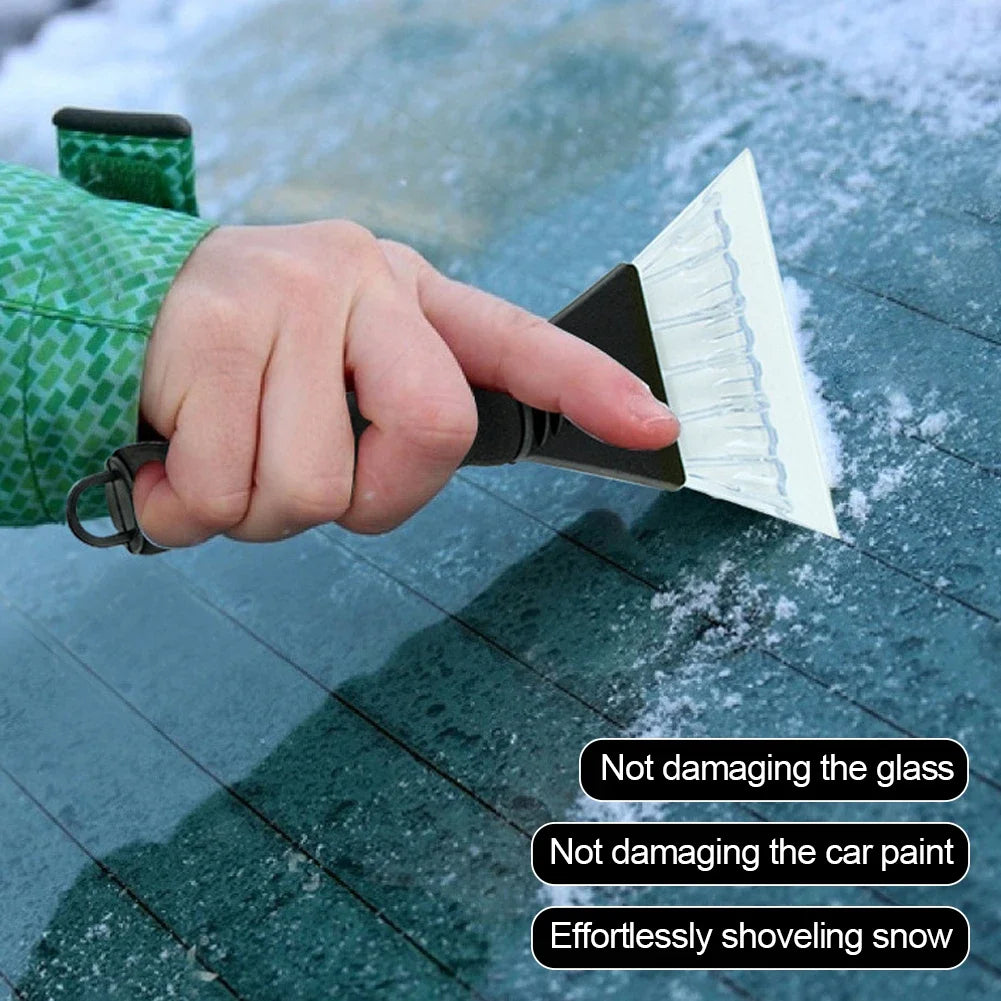 Grattoir à glace pour voiture, brise-glace pour pare-brise, nettoyage rapide, brosses en verre, outil de déneigement, fenêtre automobile, brosses à neige d'hiver, pelle