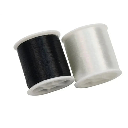 Fil Invisible en Nylon de 100M, fil inelastique pour Bracelet, cordon de bijoux, fil pour suspendre des ornements, passionnés de couture, 0.13mm