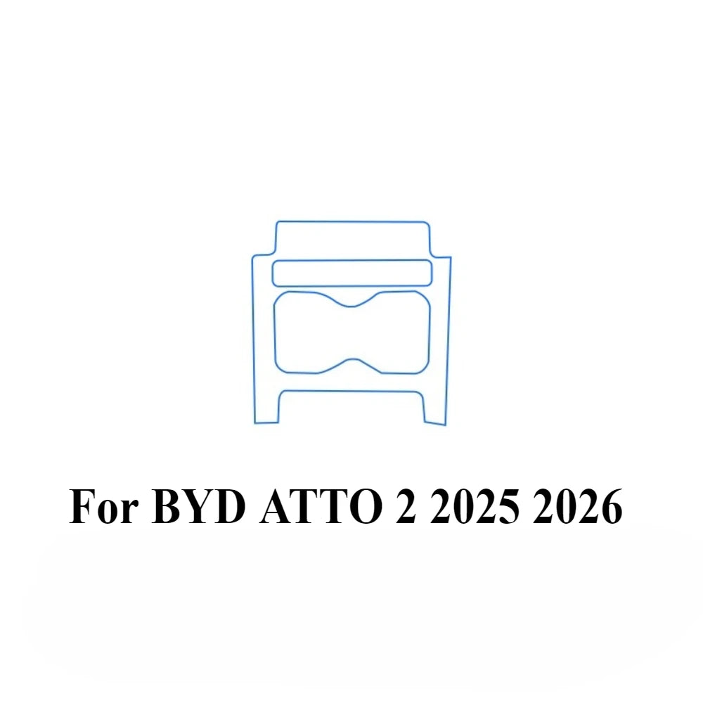 Film de Protection PPF pour BYD ATTO 2 2025 2026, accessoires de voiture, TPU transparent LCD, panneau d'équipement de Navigation GPS, Console centrale