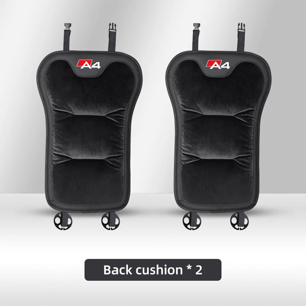 Housse de siège de voiture en flanelle pour Audi A4, coussin de siège avant/arrière en peluche chaud d'hiver, coussin de Protection de chaise, accessoires d'intérieur automobile