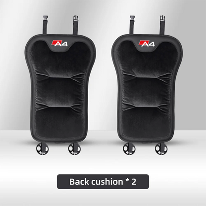 Housse de siège de voiture en flanelle pour Audi A4, coussin de siège avant/arrière en peluche chaud d'hiver, coussin de Protection de chaise, accessoires d'intérieur automobile