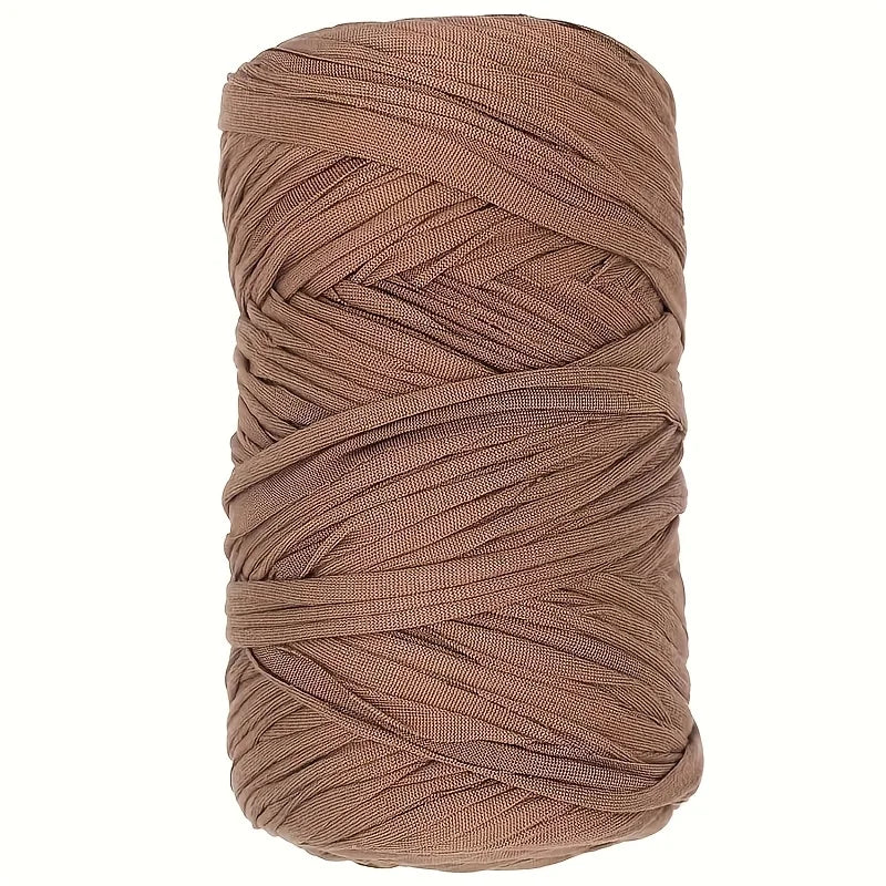 Fil à tricoter élastique de qualité supérieure 200g - Couleurs vibrantes pour sacs au crochet, paniers, tapis, cadeau de la Saint-Valentin |   Expédition 24h/24