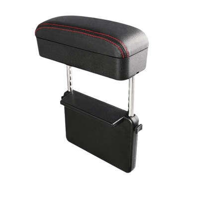 Organisateur de rangement pour console centrale à hauteur réglable, conception universelle, fixation par pince, boîte de rangement latérale pour siège, rangement multifonctionnel