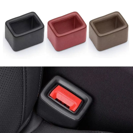 Couvercle de boucle de ceinture de sécurité de voiture, anti-rayures, protecteur de bouton de ceinture de sécurité, support de ceinture de sécurité, accessoires d'intérieur automobile