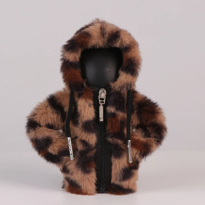Housse de pommeau de levier de vitesse créative, sweat à capuche pour levier de changement de vitesse de voiture, Protection contre les mains en sueur pour joyeux noël et nouvel an