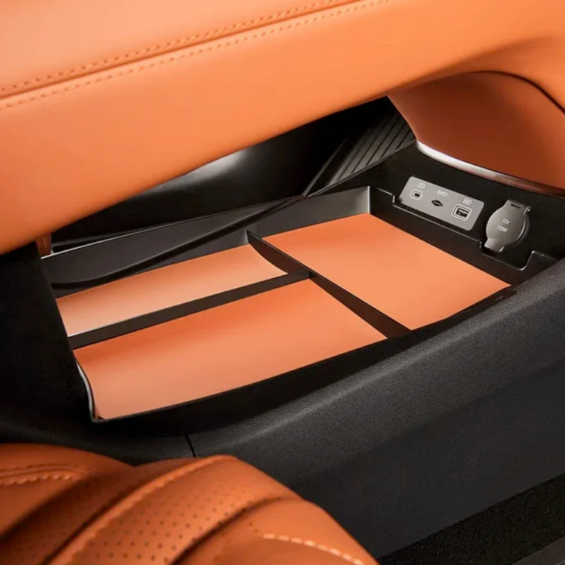 Boîte de rangement de commande centrale, cloison de rangement, accessoires d'intérieur de voiture, pour BYD Sealion 7 Sea Lion 07 EV 2024 2025