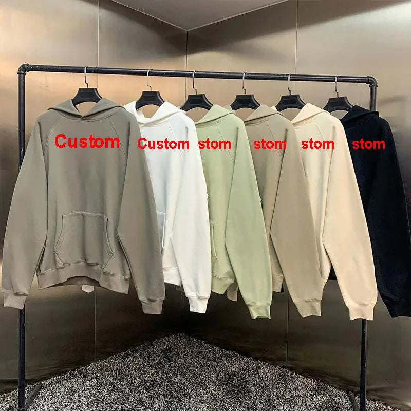 LOGO personnalisé pulls à capuche de mode Style de rue bricolage LOGO marque hommes Streetwear polaire sweat à capuche surdimensionné mode Hip hop unisexe pull