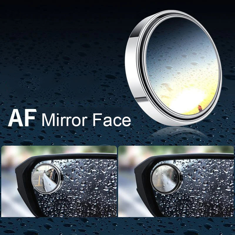 Miroir d'angle mort pour voiture, 2 pièces, rétroviseur de voiture, Vision complète 360, large colère, aide au stationnement, miroir convexe