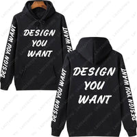 Sweat-shirt personnalisé avec photo, sweat-shirt confortable et chaud pour l'automne, unisexe, décontracté, texte imprimé personnalisé, sweat-shirt DIY tendance