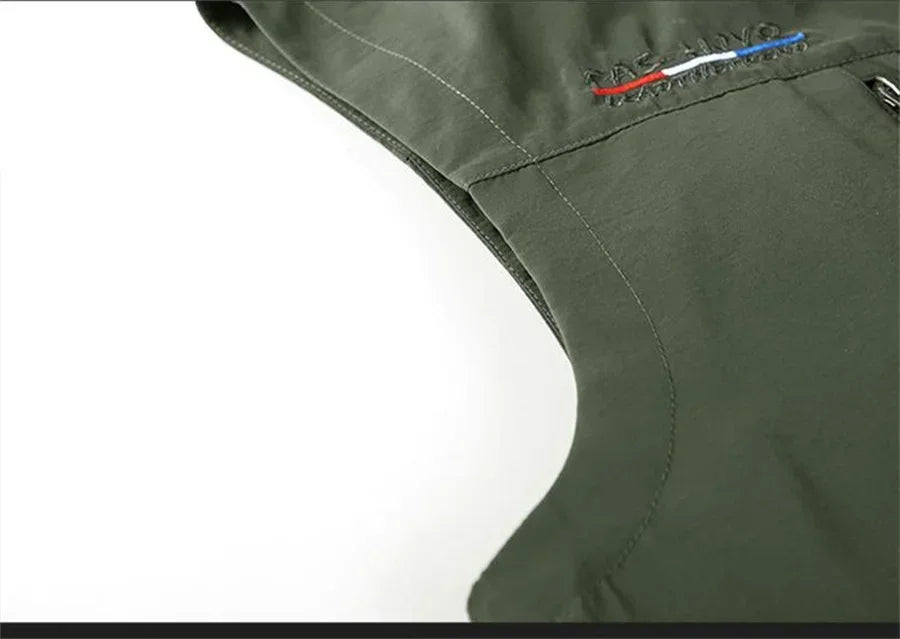 Veste sans manches pour hommes, gilet d'été pour Cargo, escalade, chasse, photographe en plein air, pêche, Camping, vêtements de travail, 2024