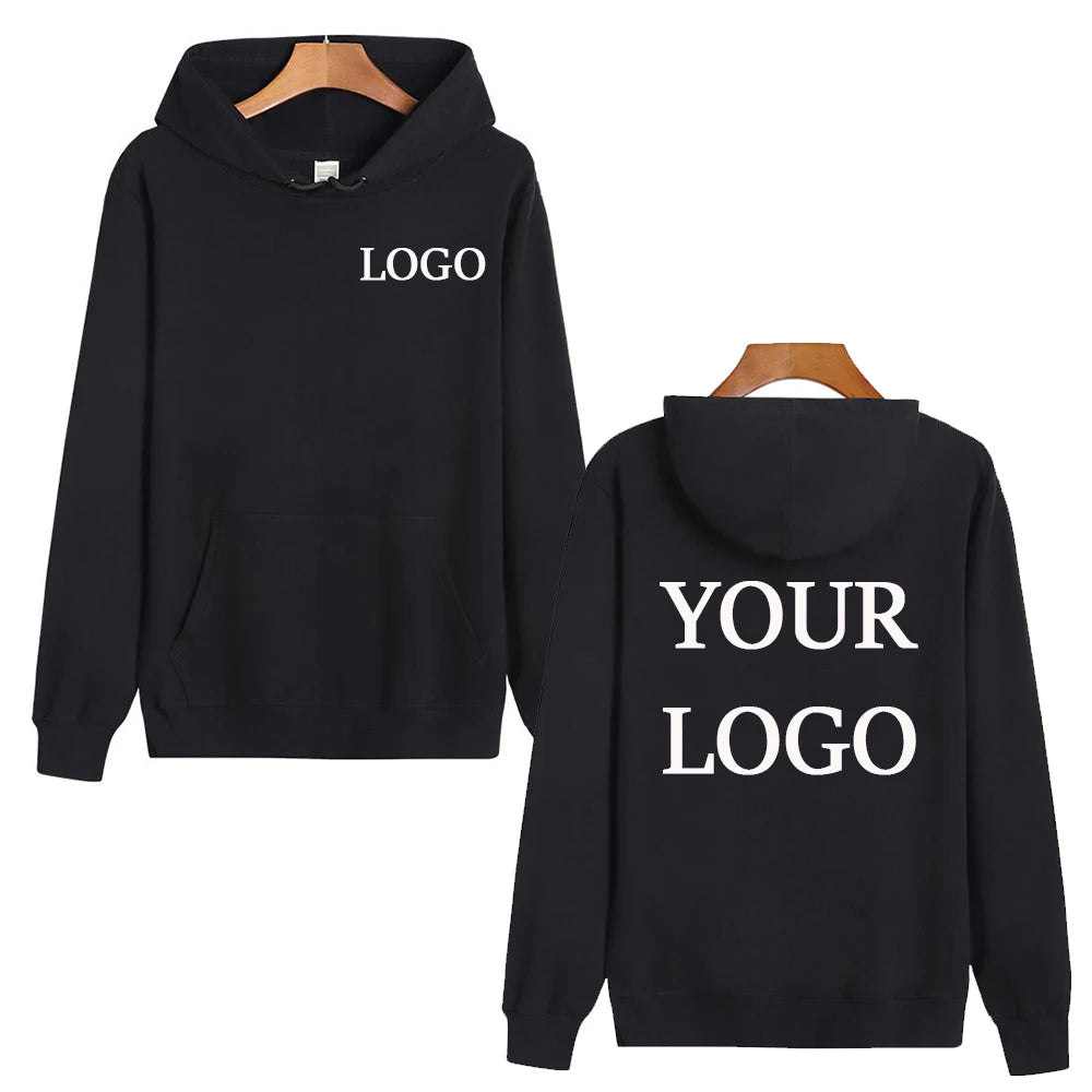Sweat à capuche 58 % coton de haute qualité, personnalisez votre logo, sweat-shirt de sport à la mode pour hommes, sweat à capuche décontracté de rue pour femmes.