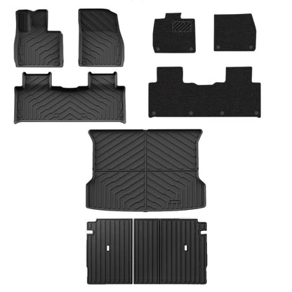 Tapis de sol de voiture pour Xpeng G6 2023 – 2025, doublure de chargement, tapis de coffre TPE 3D Xiaopeng, imperméable, plateau inodore, conduite à gauche