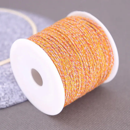 Corde de coton pour macramé, ficelle, ficelle, fil, artisanat, couture, tentures murales faites à la main, bohème, fête de mariage, décoration d'intérieur, 1.2mm, 37m
