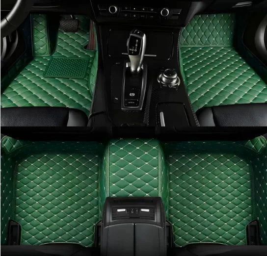 Tapis de sol de voiture personnalisés adaptés à la BMW X5 5 sièges véhicule électrique 2017-2019 tapis de pied en cuir automatique tapis