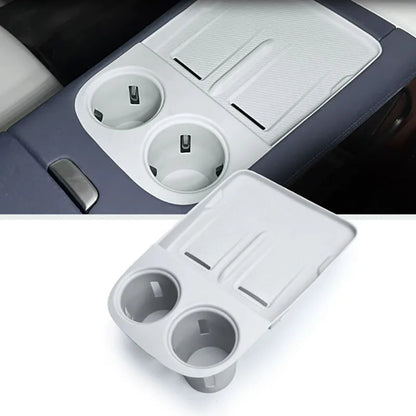 Coussinet en Silicone antidérapant pour contrôle Central de voiture, chargement sans fil, support de verre d'eau, pour Xpeng G6 2023 2024 2025, accessoires d'intérieur