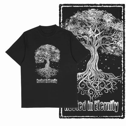 Coolmind MAX yggdrasil printed Exclusive graphic men T shirt 100% cotton big size streetwear men tshirt cool t-shirt tee shirts