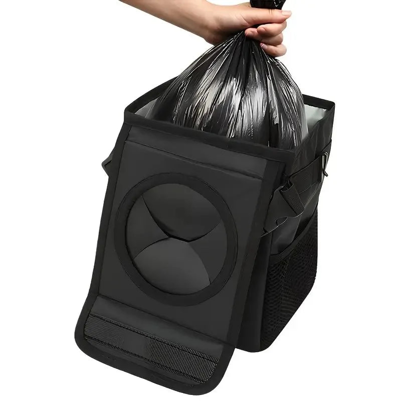 Poubelle de voiture étanche, organisateur d'accessoires de voiture, poche de rangement de voiture, fermé et Portable