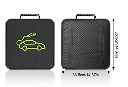 Bouchons de chargeur de voiture électrique, sac de transport de stockage, prises de câble de chargement de voiture EV, conteneur d'équipement ignifuge étanche