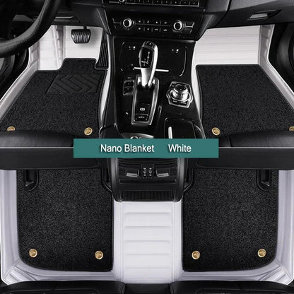 Tapis de sol de voiture personnalisé 5D, pour Mercedes Benz GLB X247 2019 – 2024 ans, Double couche, couverture de sol Coche