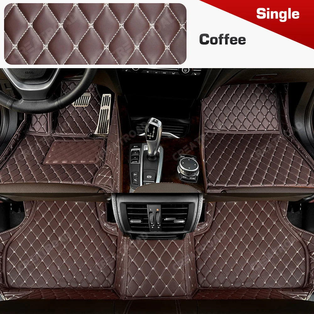 Tapis de sol de voiture Double couche, couverture de tapis automobile personnalisée, accessoires d'intérieur pour Xpeng G6/G9 2022 2023 2024 2025
