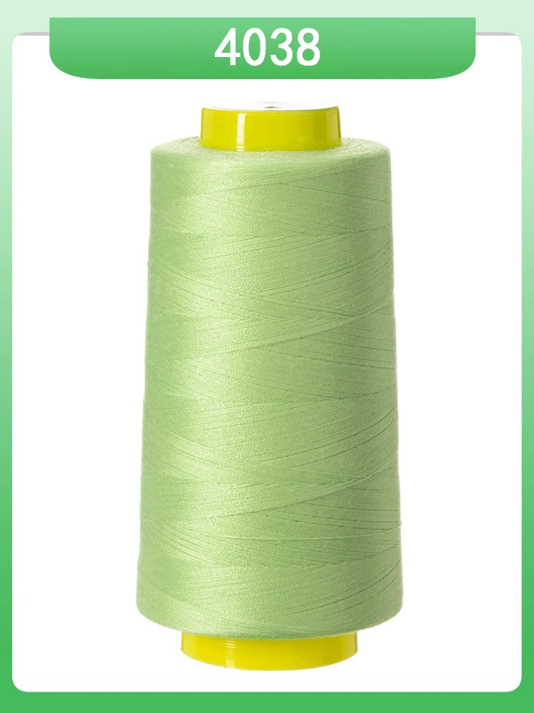 Fil à coudre ultra-fin 602-fil en polyester semblable à la soie à grande vitesse 60s/2 5000m, pour machine à broder et travaux d'aiguille délicats