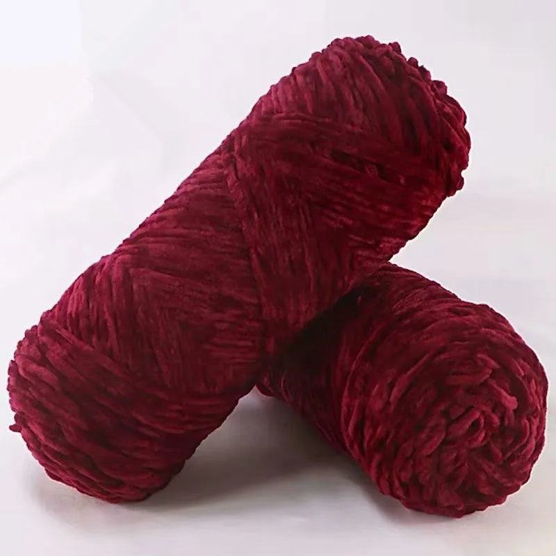Fil de velours doux en chenille pour modules ogo 1, fil de peluche DolDave Baby, accessoires Amigurumi, bricolage, 100% polyester, 100g, 130m