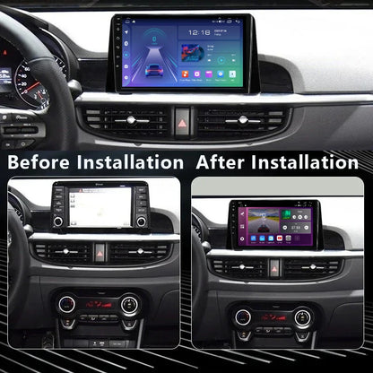 Autoradio Android 9 pouces pour KIA Morning 3 Picanto 2016 2017 2018 2019 2020 - 2023, GPS stéréo Carplay Autoradio DAB WIFI DSP RDS