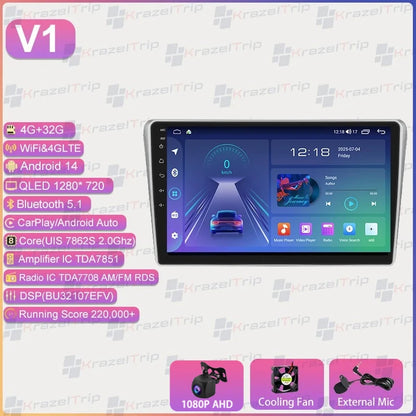 FYT 7862s 8 Core Carplay Android Auto autoradio pour Toyota Avensis T25 2002 2003 2004 2005 2006 2007 2008 Autoradio 4G DSP QLED