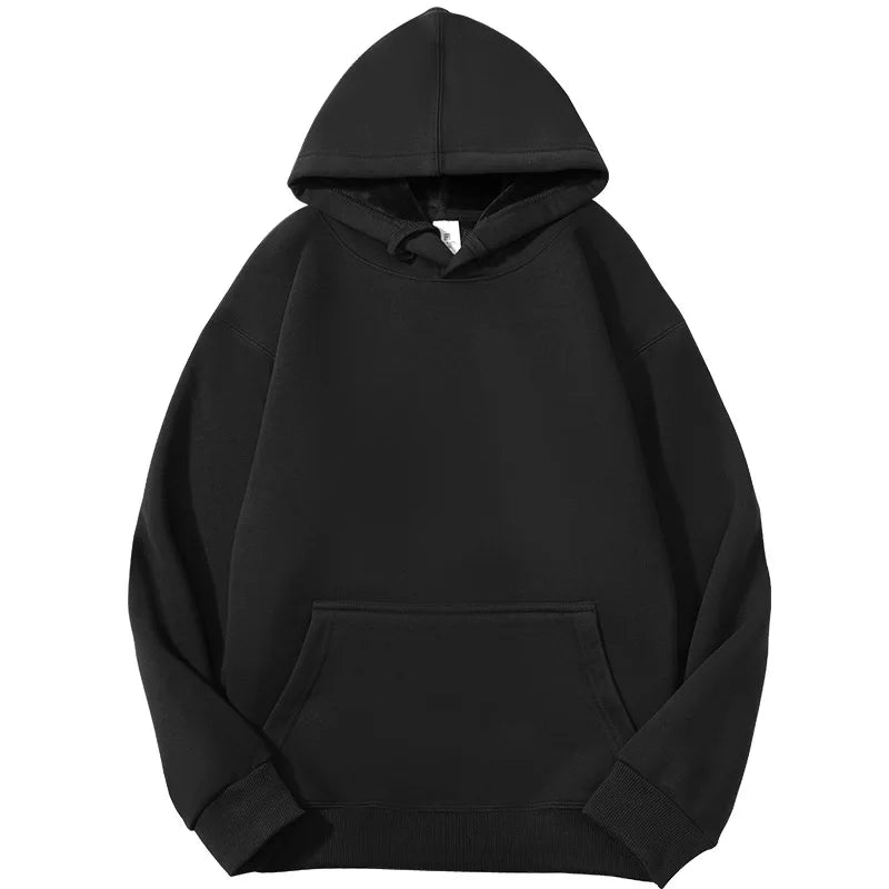 Sweat-shirt à capuche pour hommes, personnalisé avec votre Logo de marque, en coton lourd de haute qualité, pour bricolage, vêtements d'équipe, automne et hiver